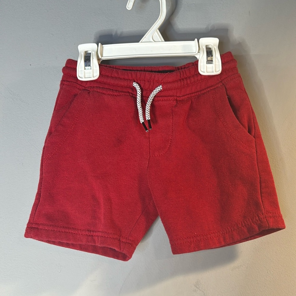 Red shorts